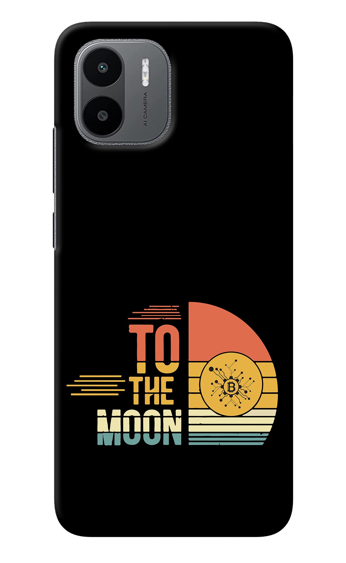 To the Moon Redmi A1 Back Cover