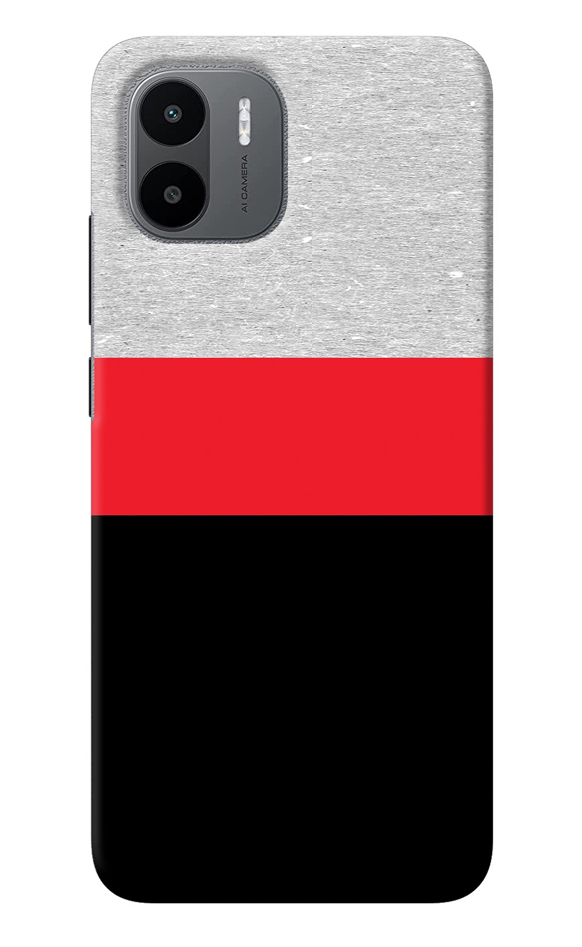 Tri Color Pattern Redmi A1 Back Cover