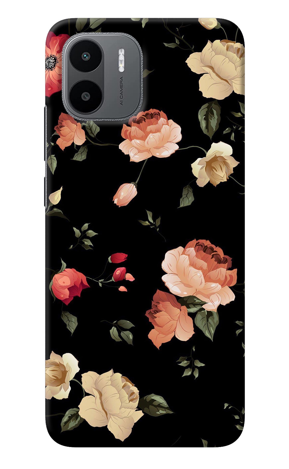 Flowers Redmi A1 Back Cover