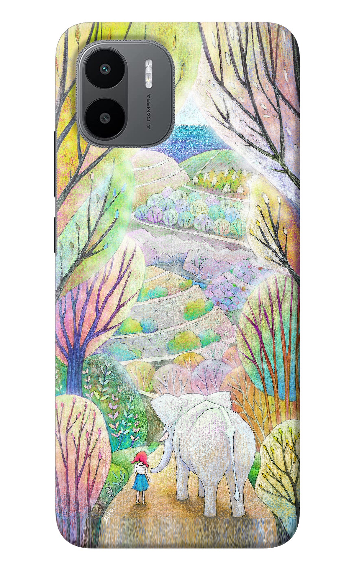 Nature Painting Redmi A1 Back Cover