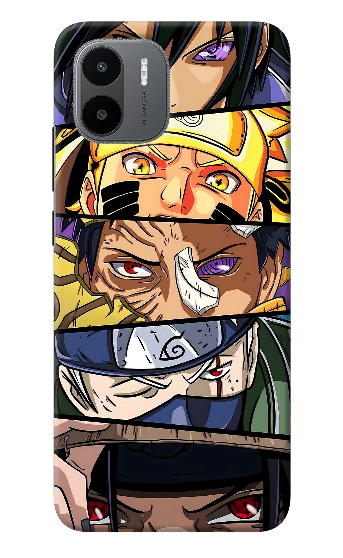 Naruto Character Redmi A1 Back Cover