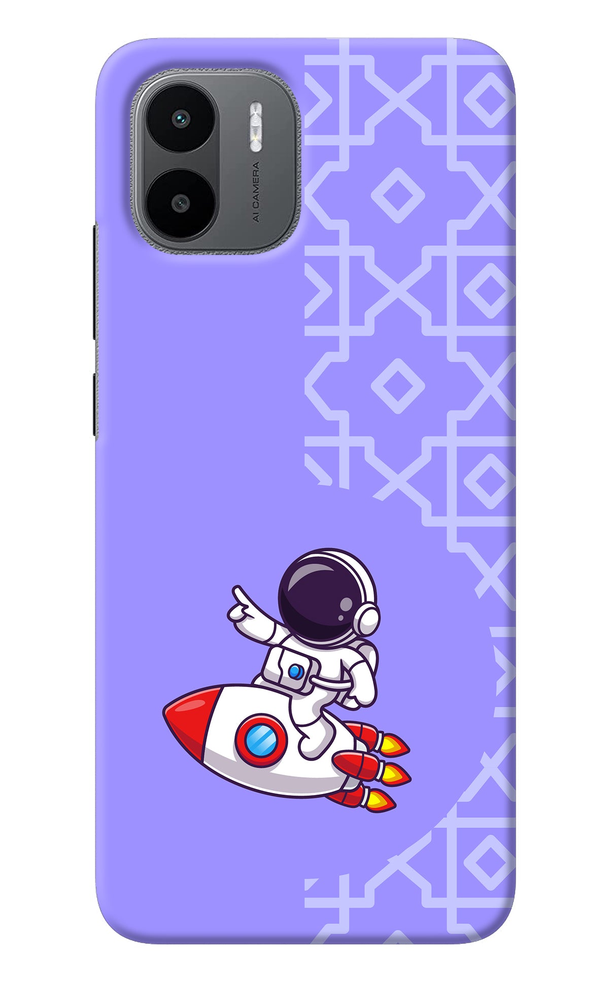 Cute Astronaut Redmi A1 Back Cover