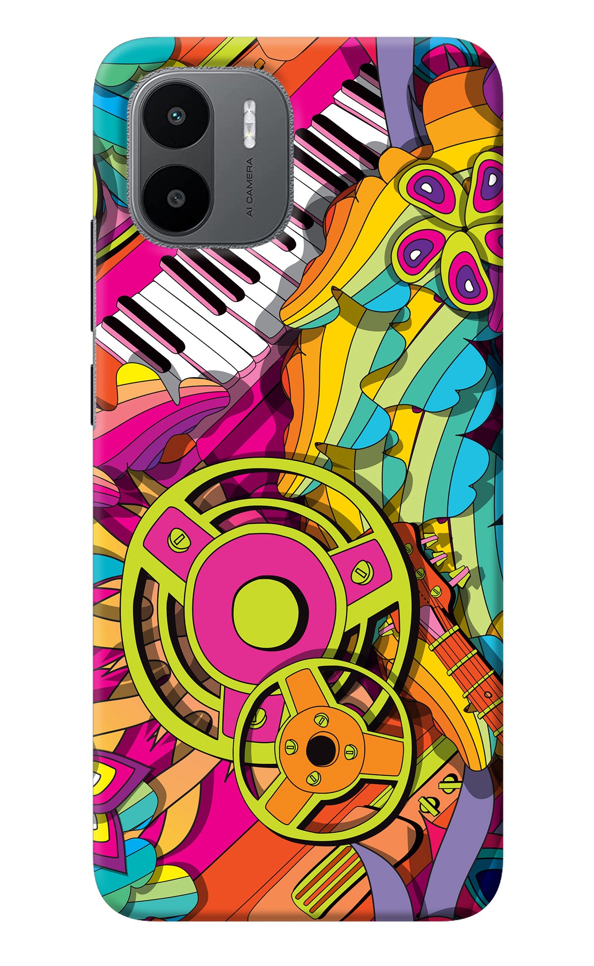 Music Doodle Redmi A1/A2 Back Cover