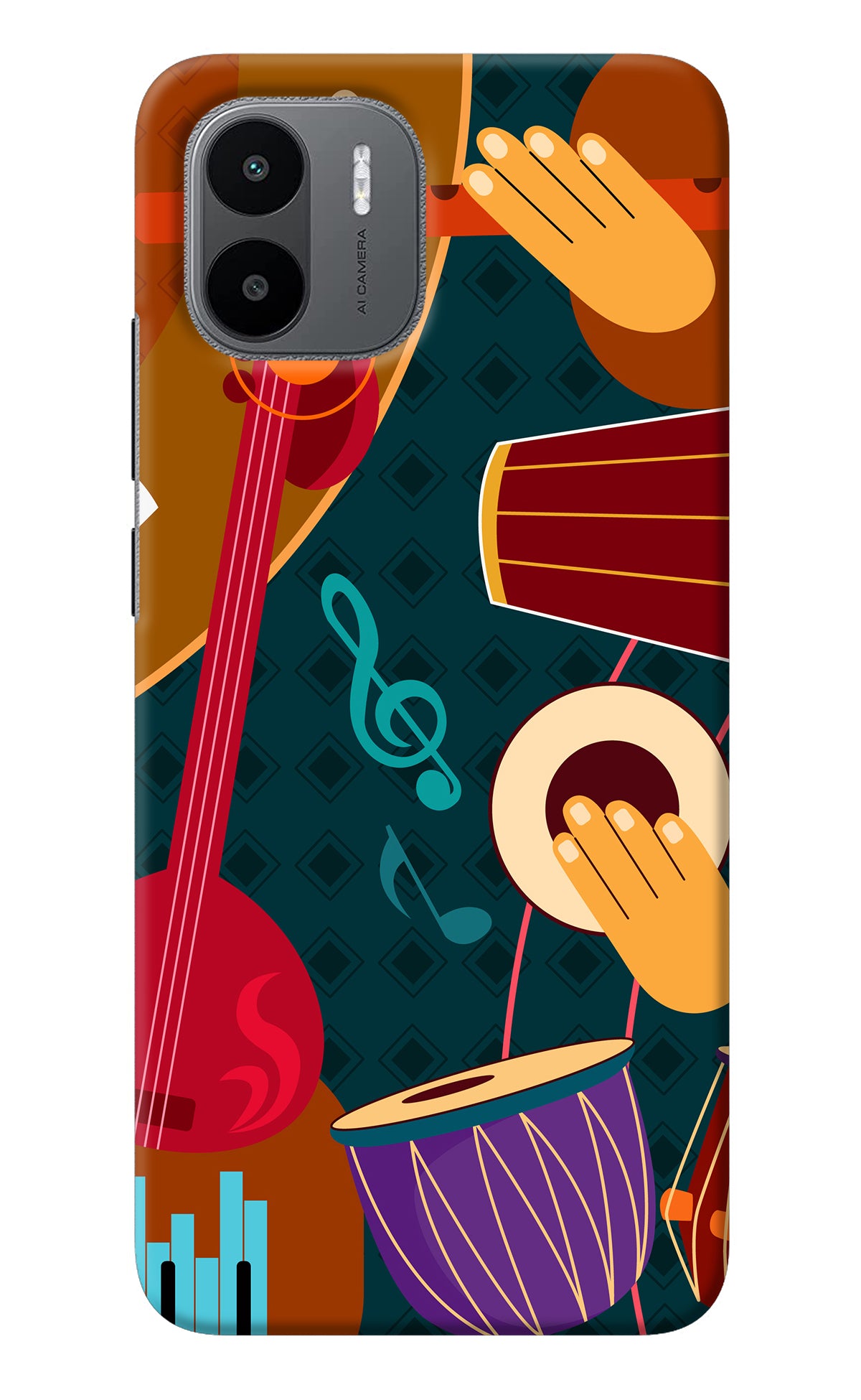 Music Instrument Redmi A1/A2 Back Cover