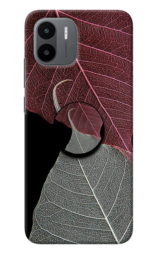 Leaf Pattern Redmi A1/A2 Pop Case