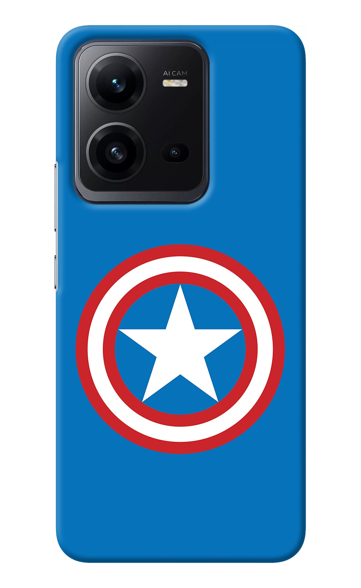 Captain America Logo Vivo V25 5G Back Cover