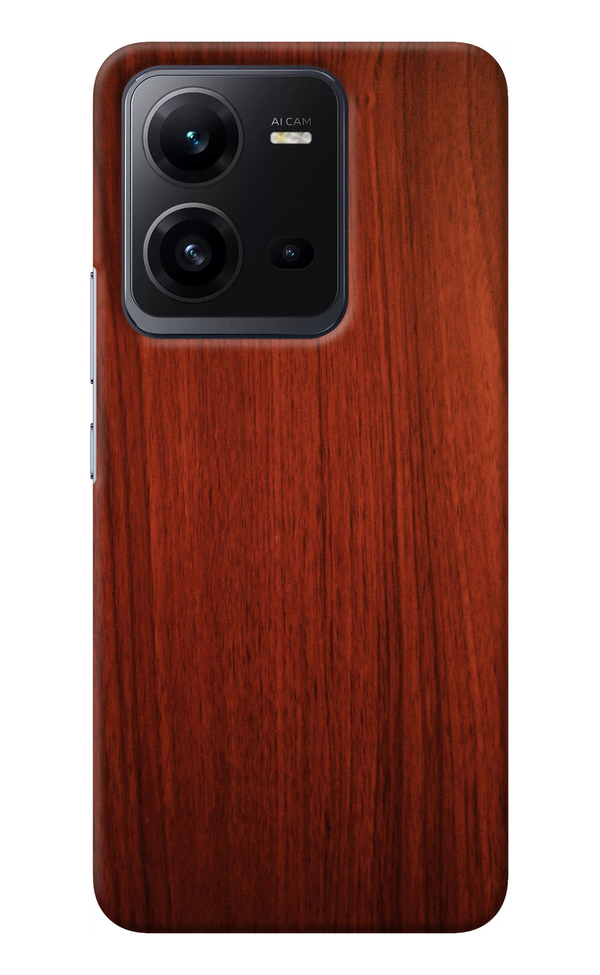 Wooden Plain Pattern Vivo V25 5G Back Cover