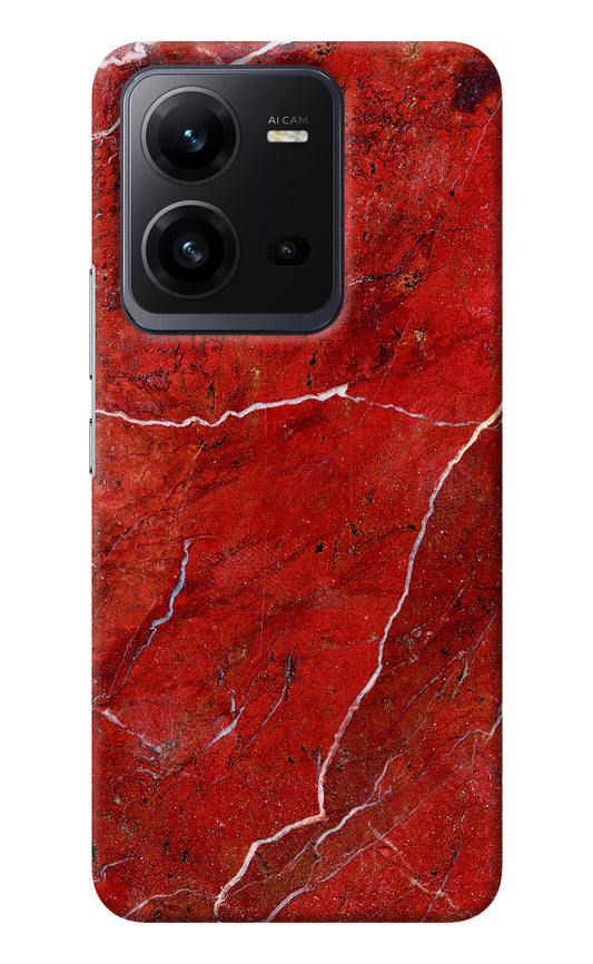 Red Marble Design Vivo V25 5G Back Cover