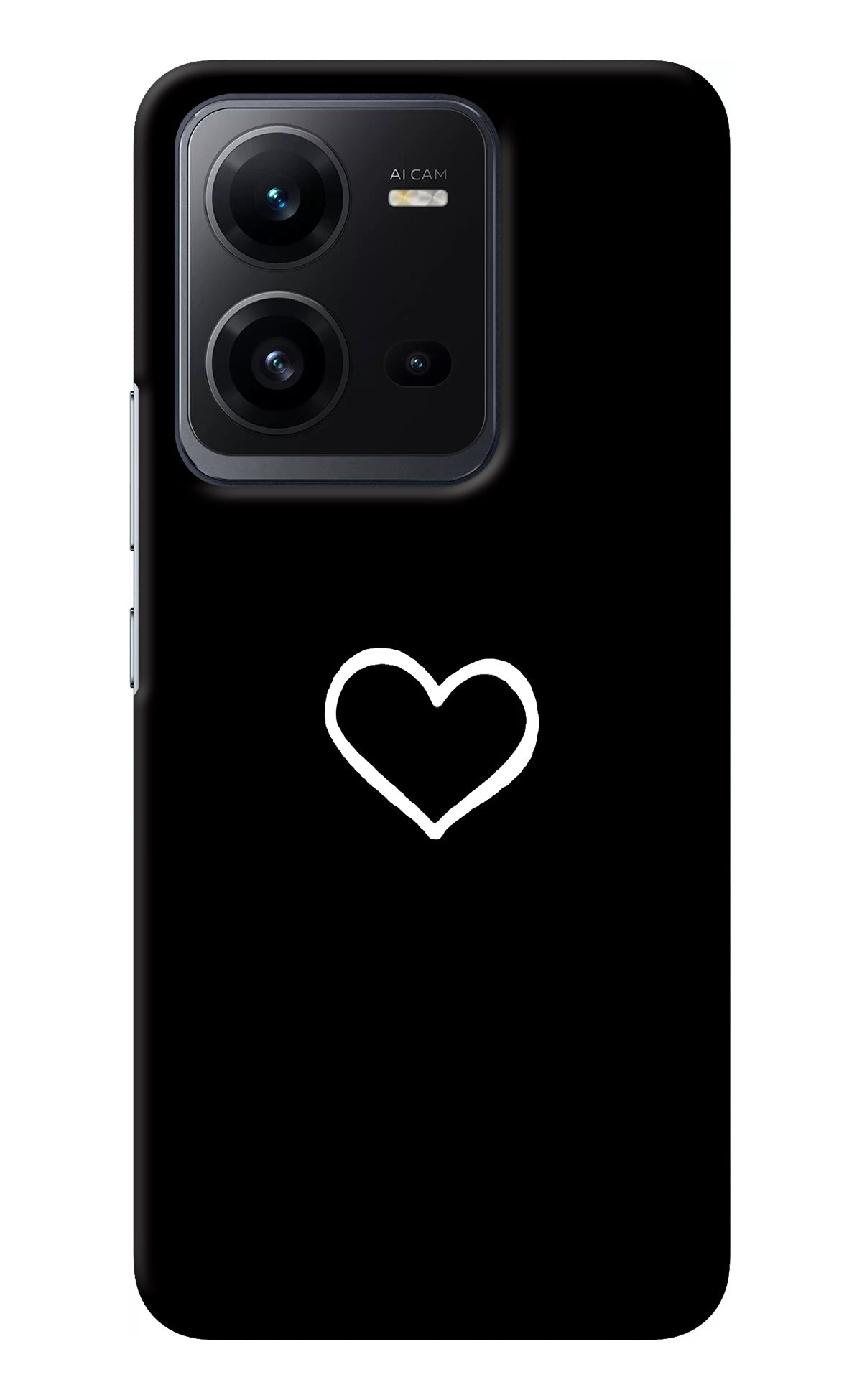 Heart Vivo V25 5G Back Cover