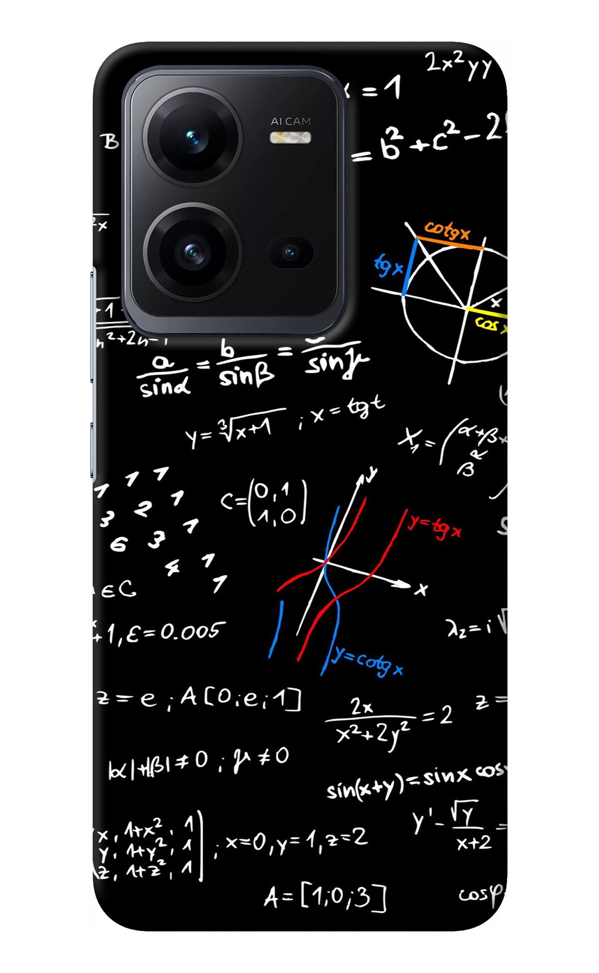 Mathematics Formula Vivo V25 5G Back Cover