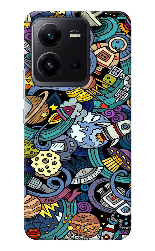 Space Abstract Vivo V25 5G Back Cover