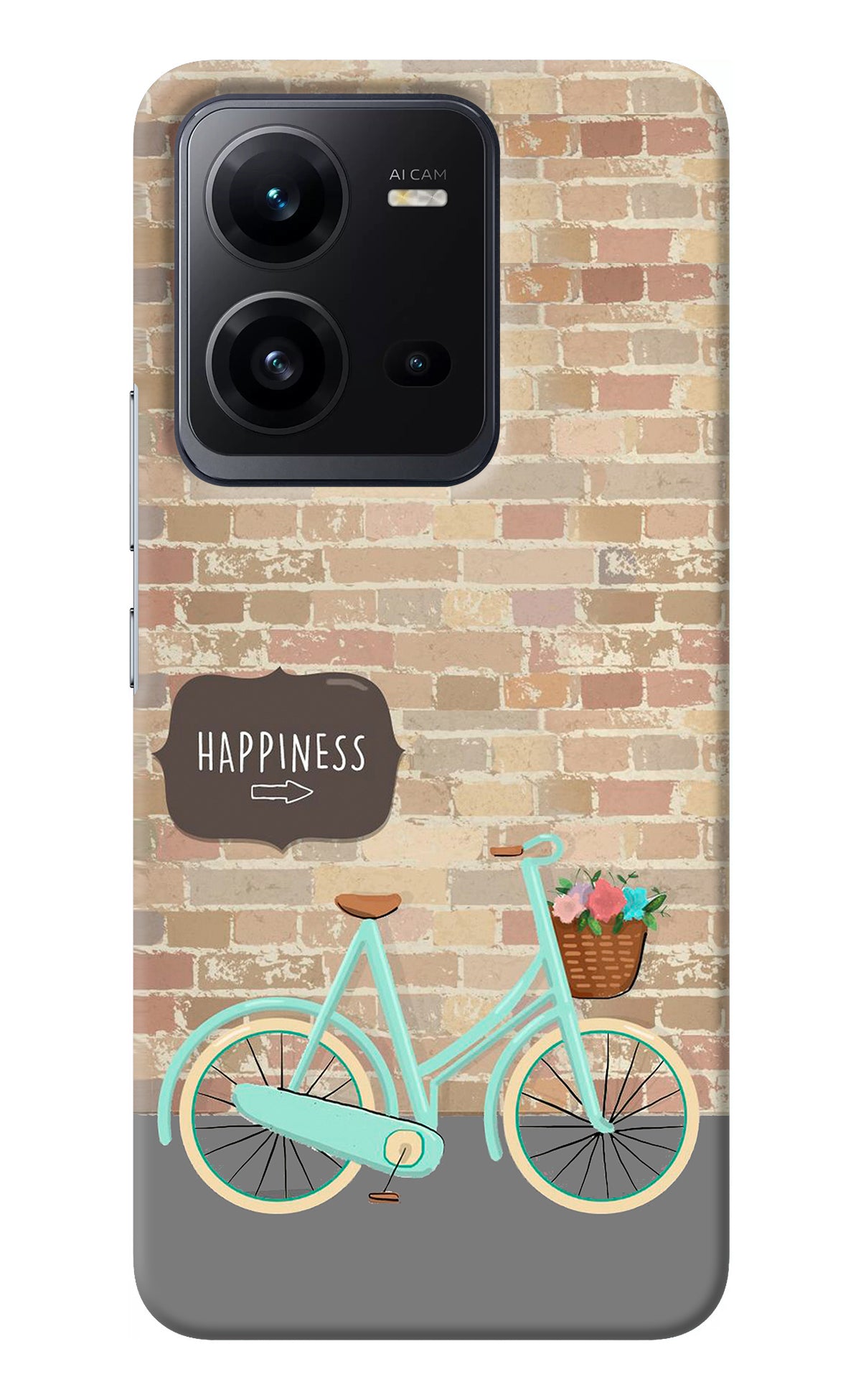 Happiness Artwork Vivo V25 5G Back Cover