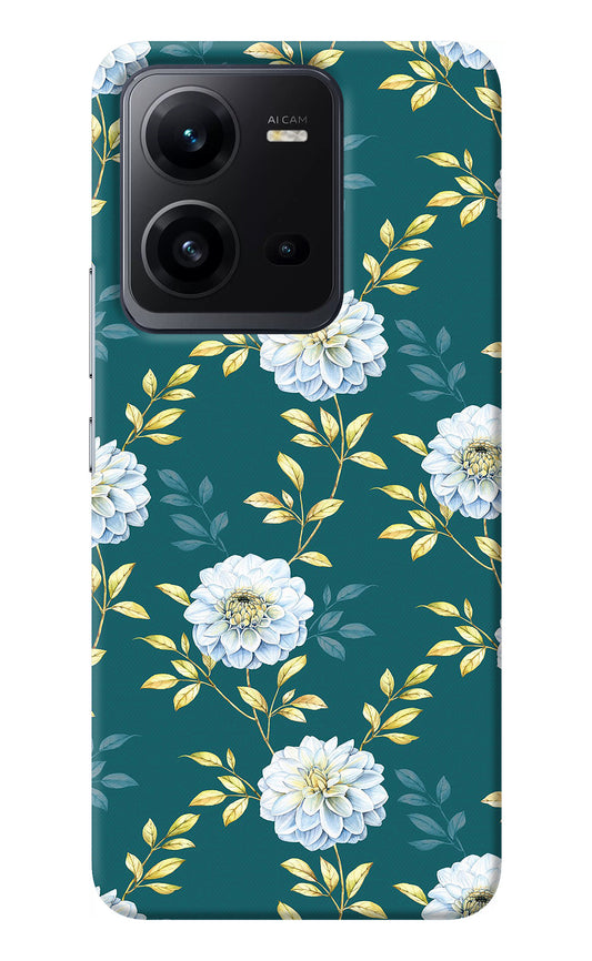 Flowers Vivo V25 5G Back Cover