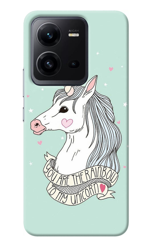 Unicorn Wallpaper Vivo V25 5G Back Cover