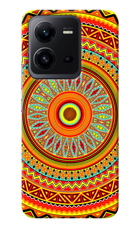 Mandala Pattern Vivo V25 5G Back Cover