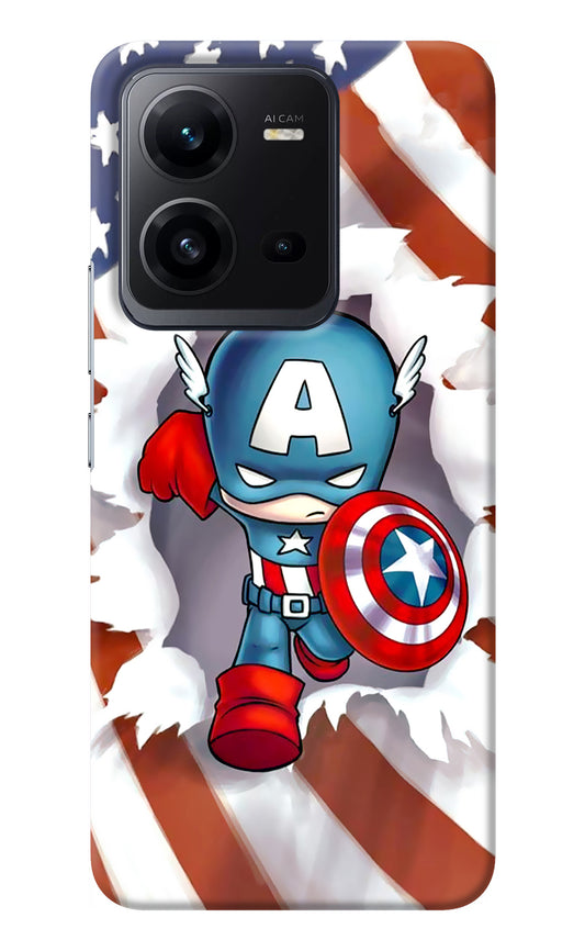 Captain America Vivo V25 5G Back Cover