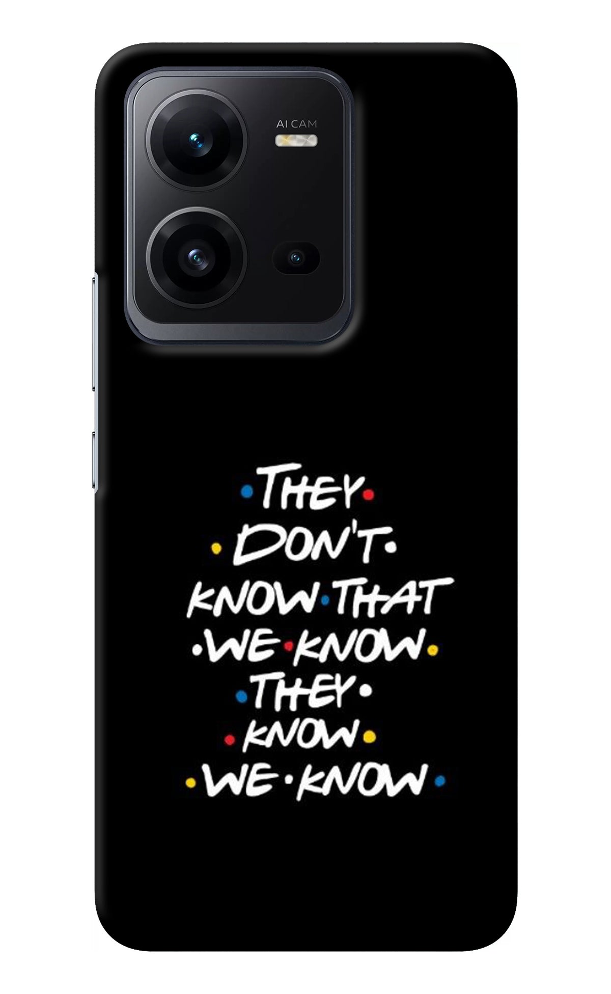 FRIENDS Dialogue Vivo V25 5G Back Cover