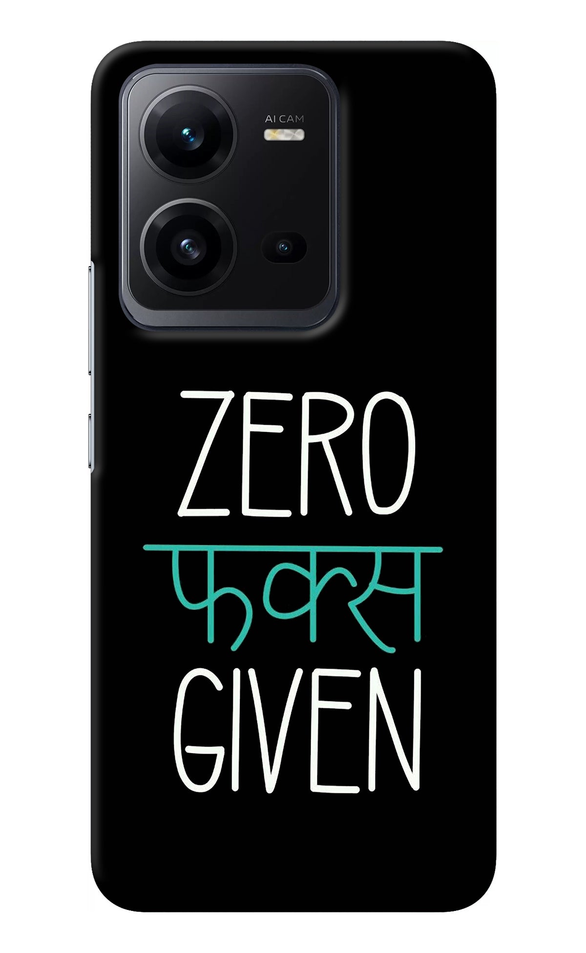 Zero Fucks Given Vivo V25 5G Back Cover