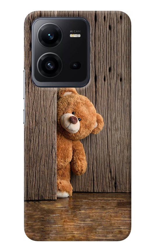 Teddy Wooden Vivo V25 5G Back Cover