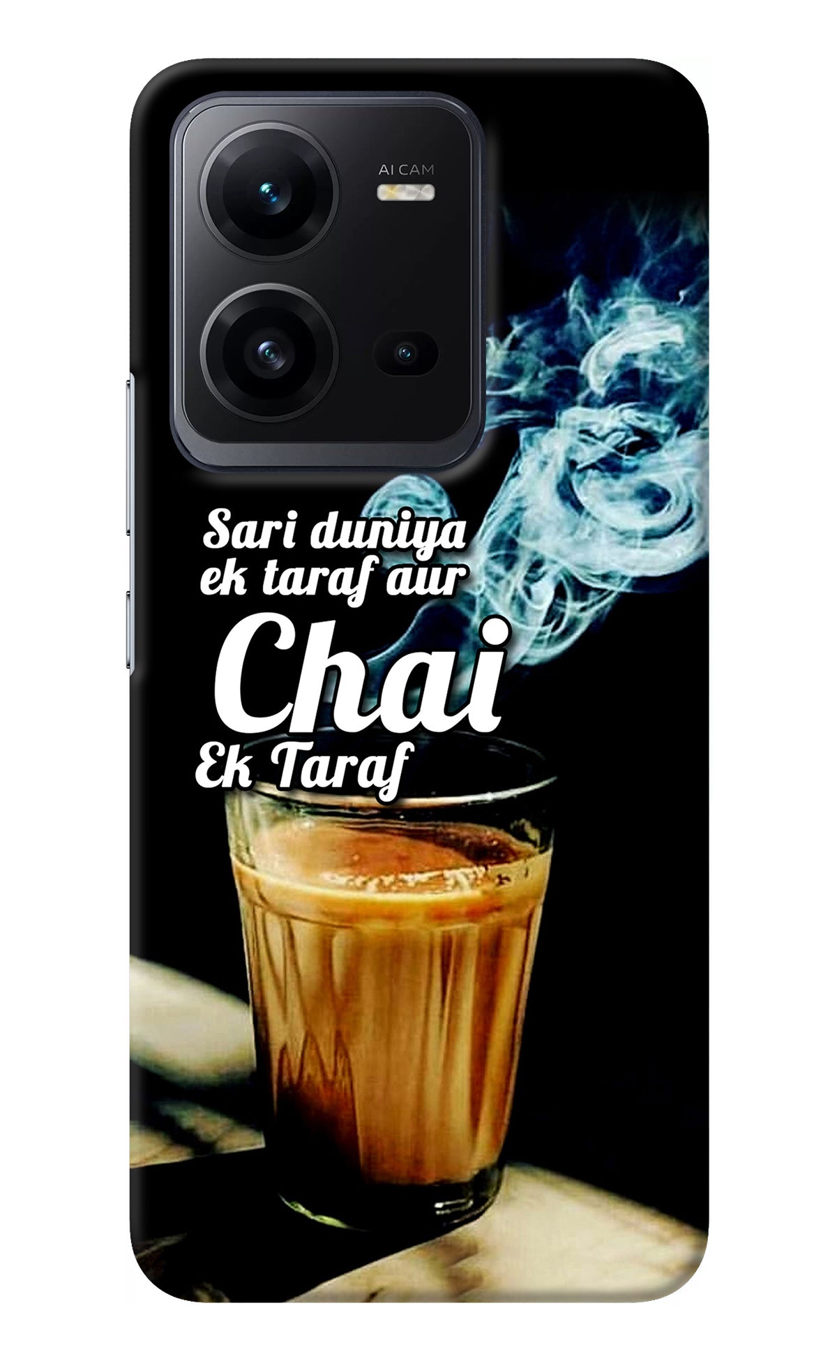 Chai Ek Taraf Quote Vivo V25 5G Back Cover