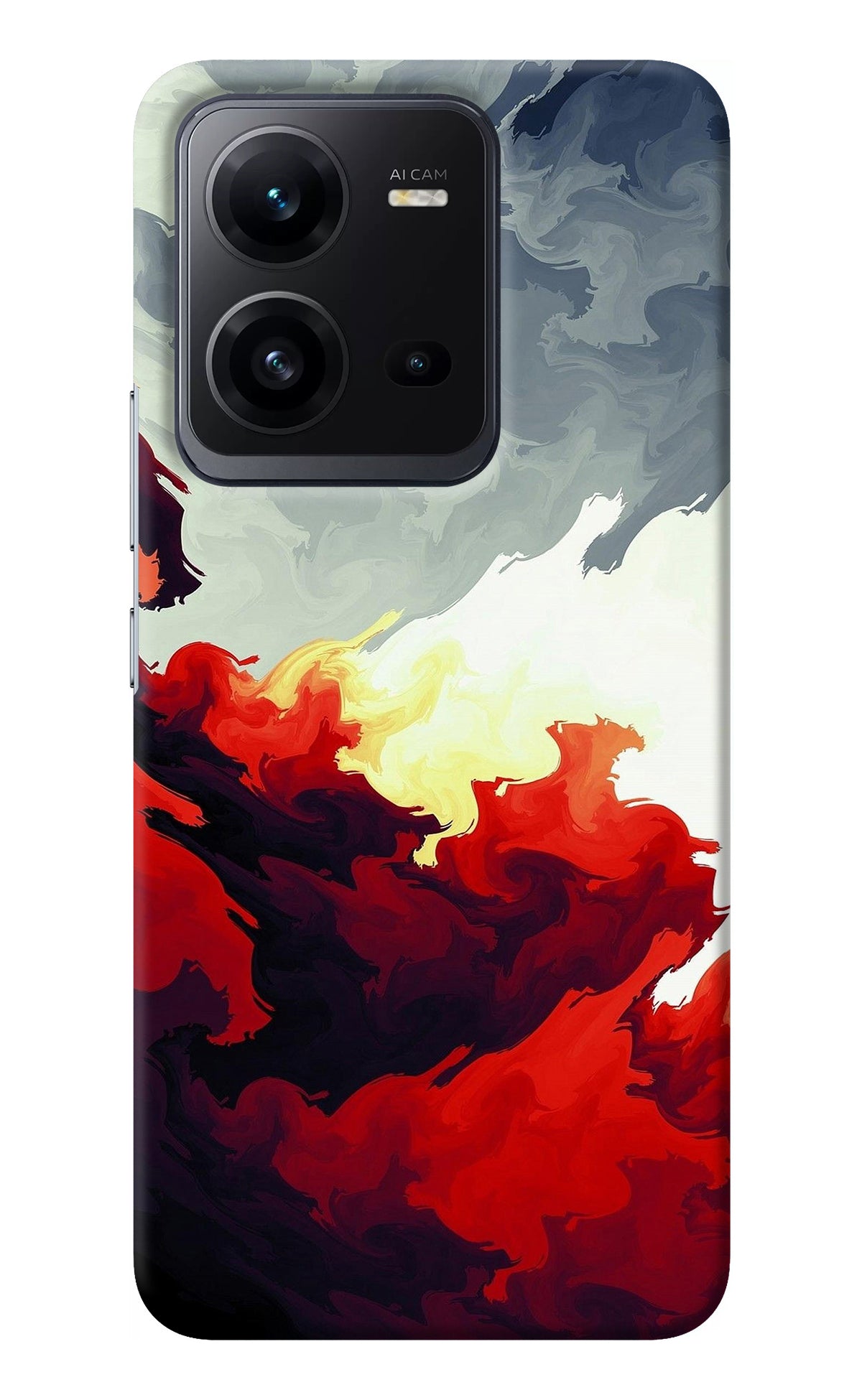 Fire Cloud Vivo V25 5G Back Cover