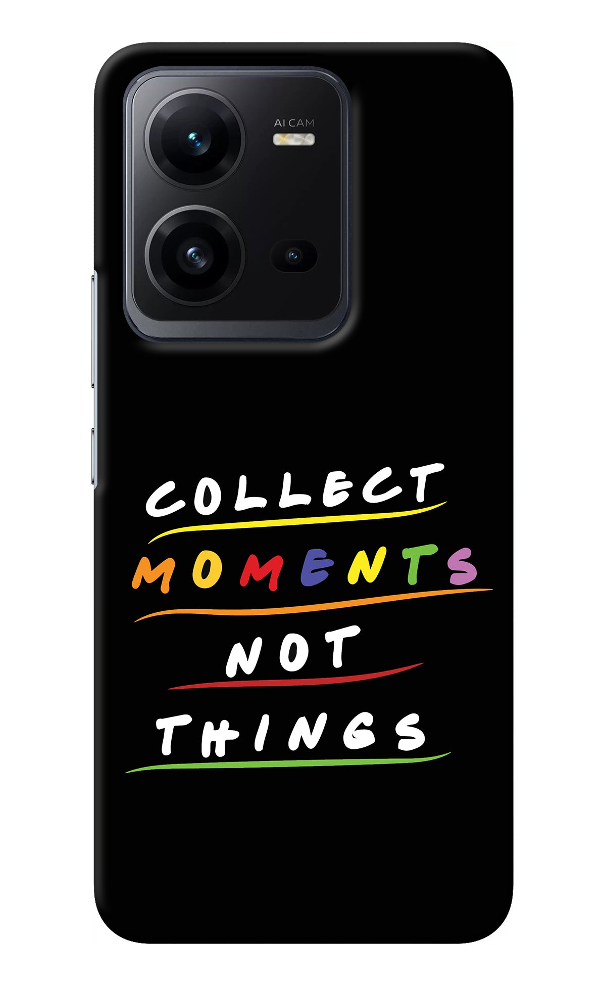 Collect Moments Not Things Vivo V25 5G Back Cover