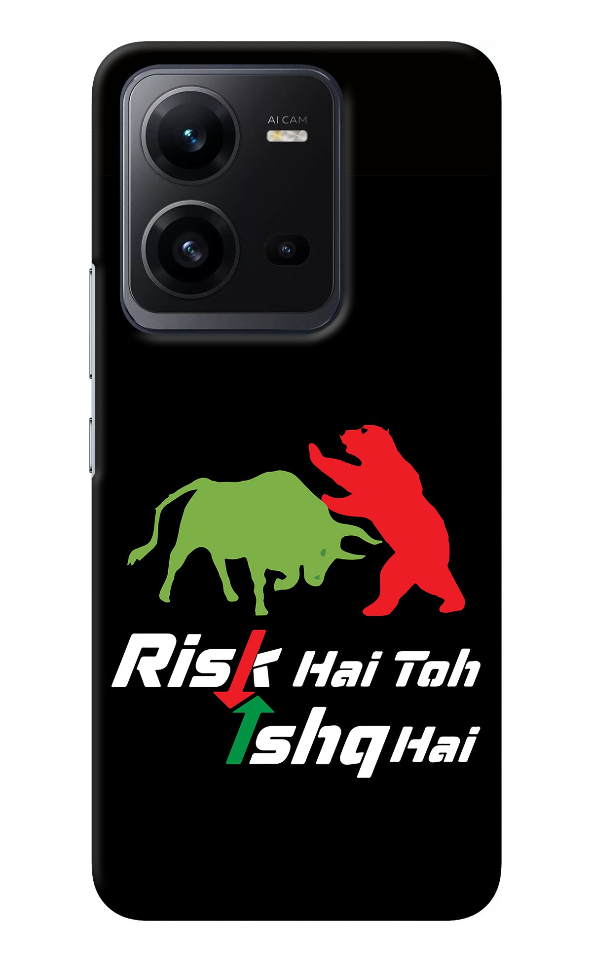 Risk Hai Toh Ishq Hai Vivo V25 5G Back Cover