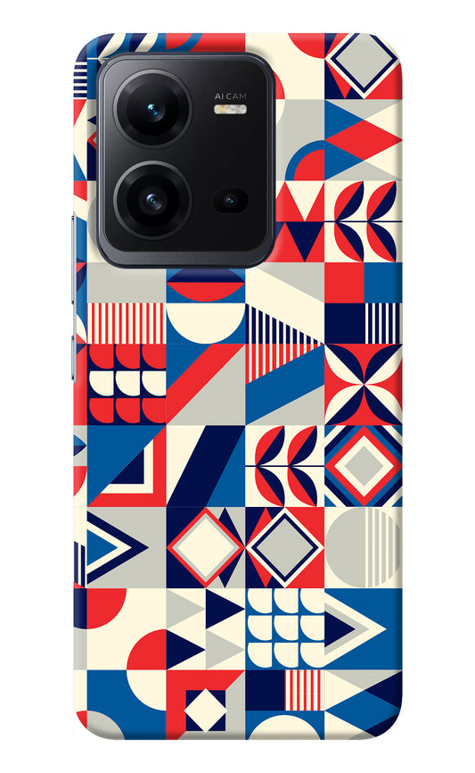 Colorful Pattern Vivo V25 5G Back Cover