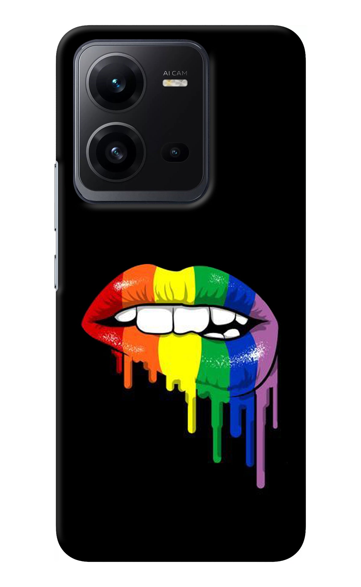 Lips Biting Vivo V25 5G Back Cover