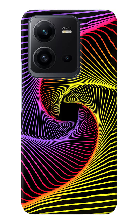 Colorful Strings Vivo V25 5G Back Cover