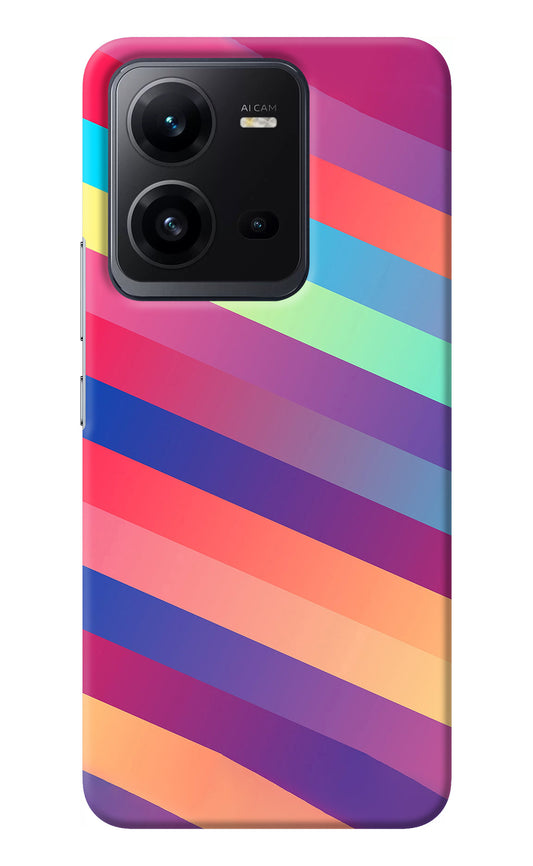 Stripes color Vivo V25 5G Back Cover