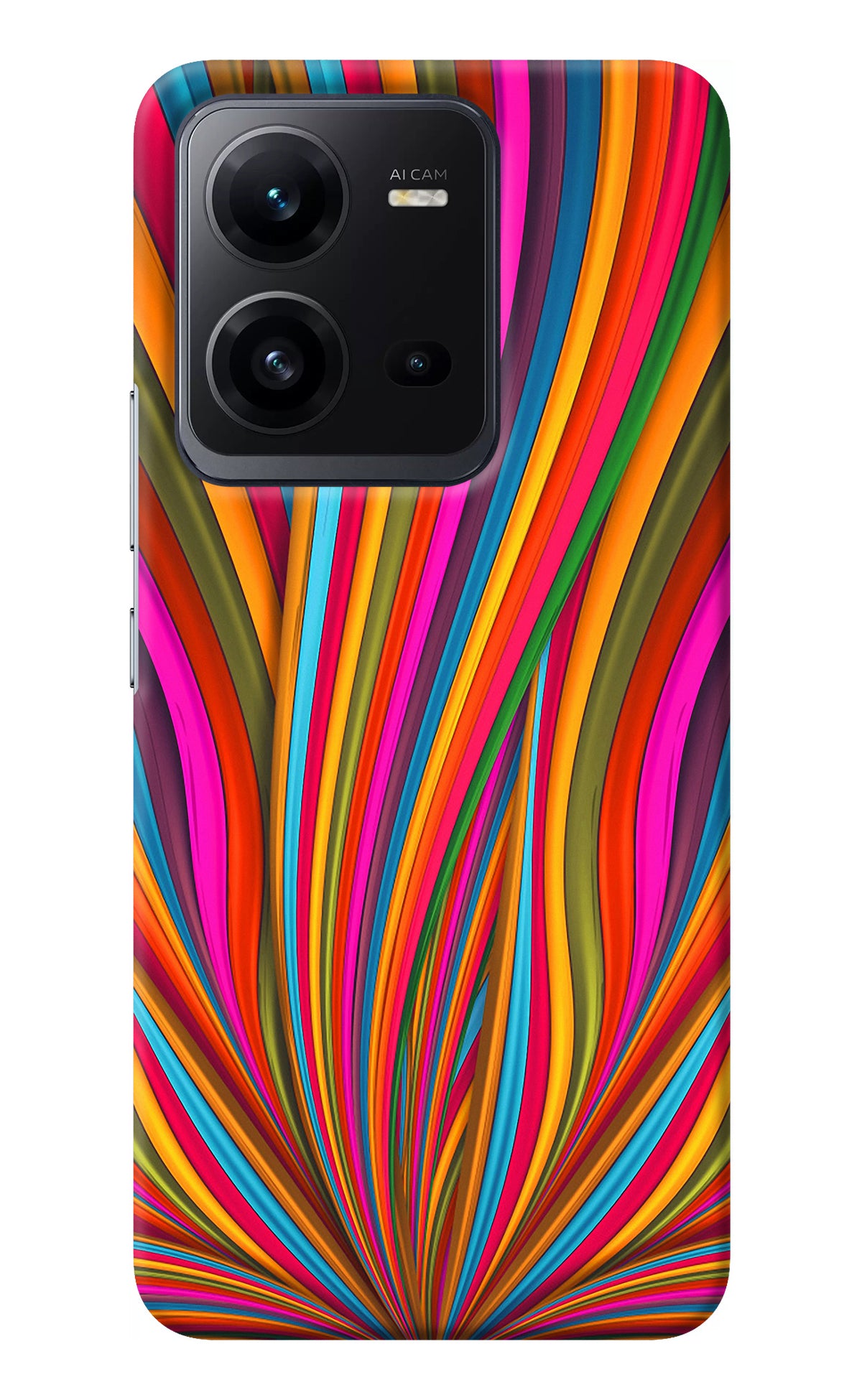 Trippy Wavy Vivo V25 5G Back Cover