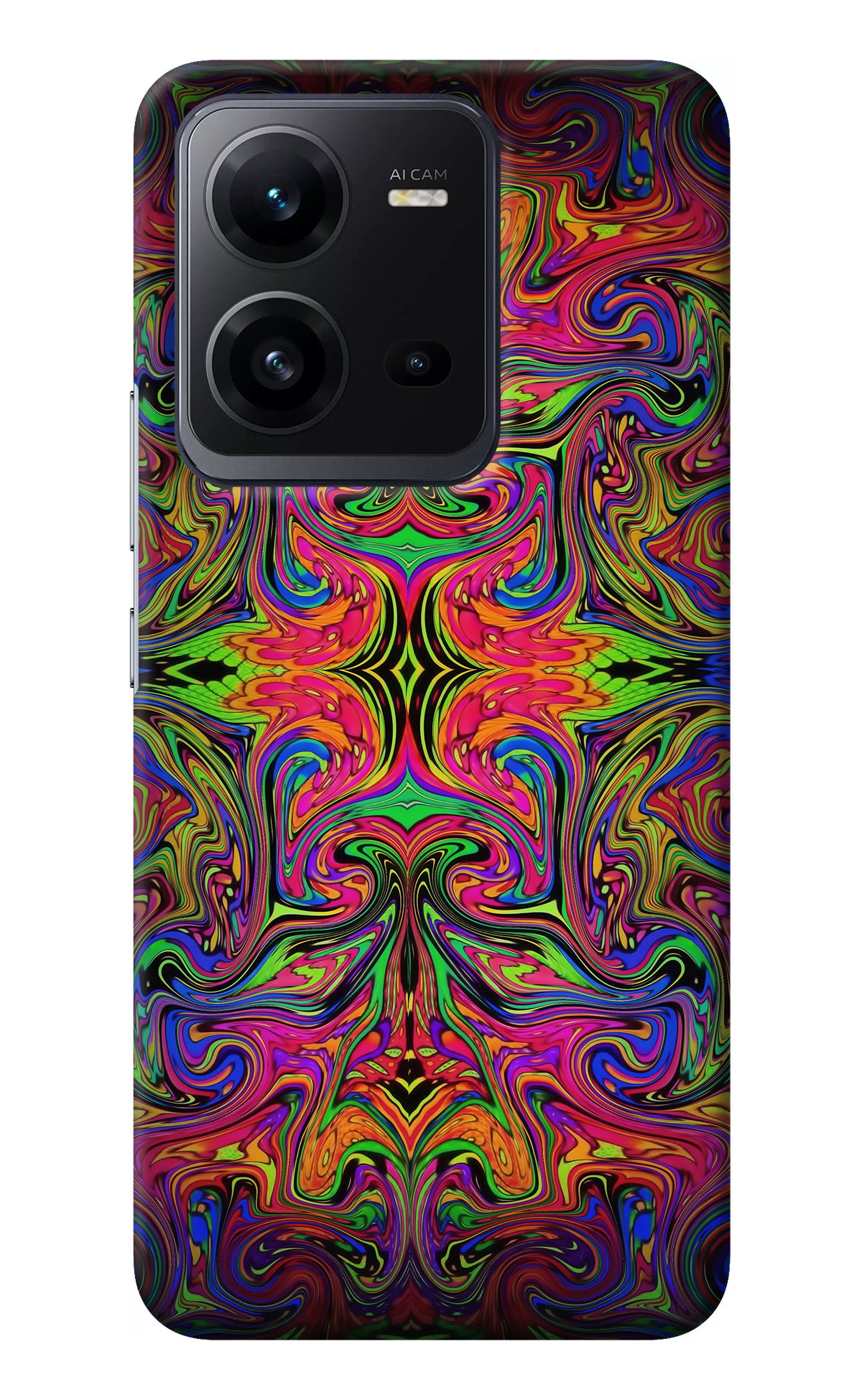 Psychedelic Art Vivo V25 5G Back Cover