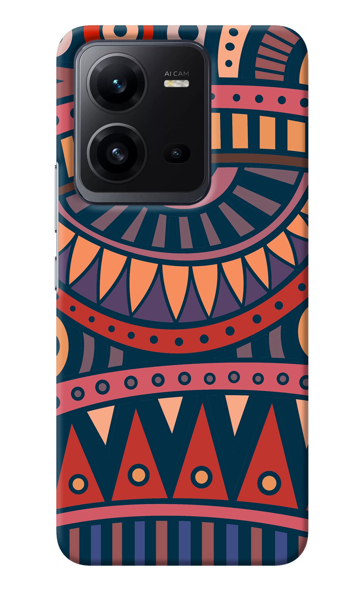 African Culture Design Vivo V25 5G Back Cover