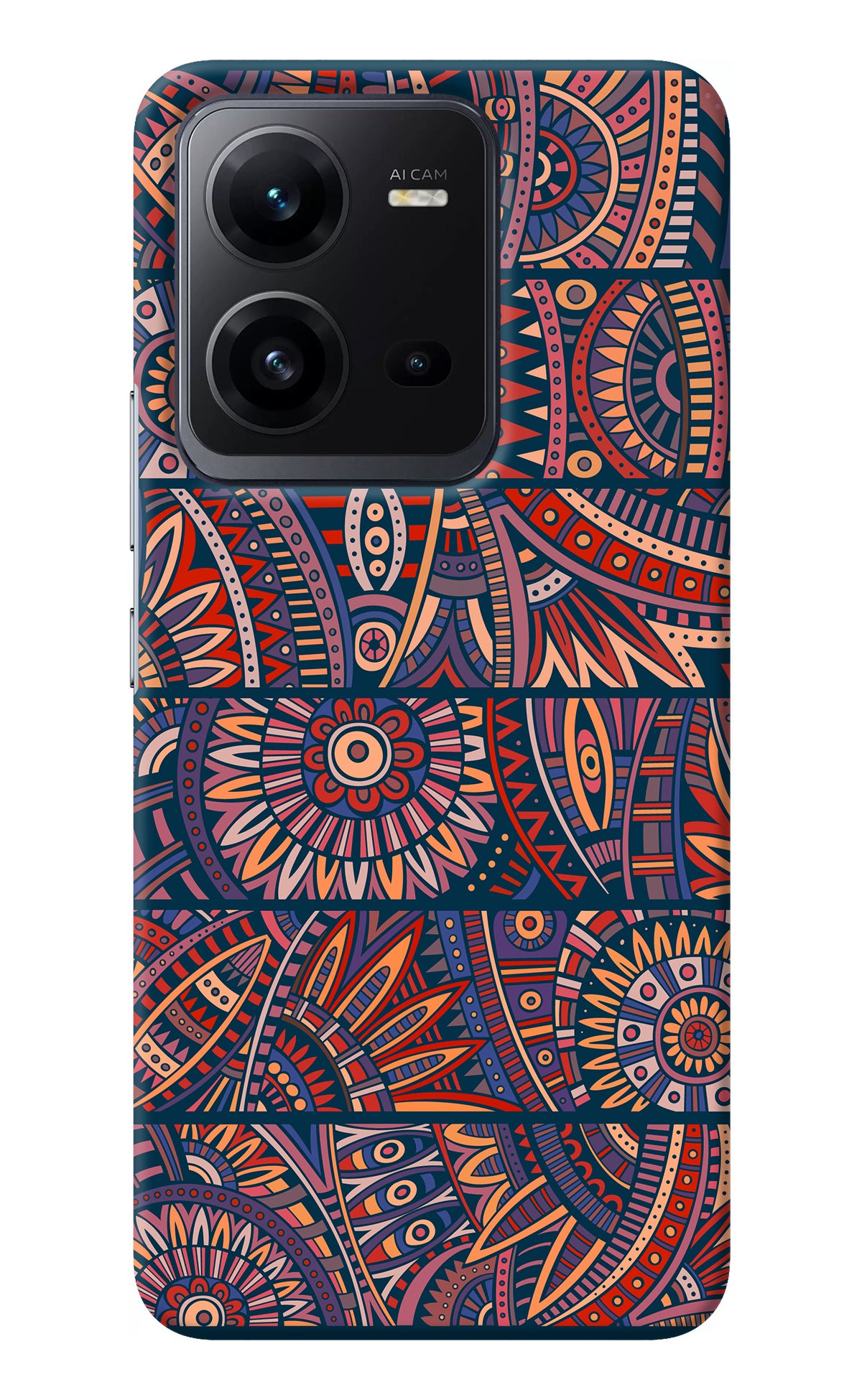 African Culture Design Vivo V25 5G Back Cover