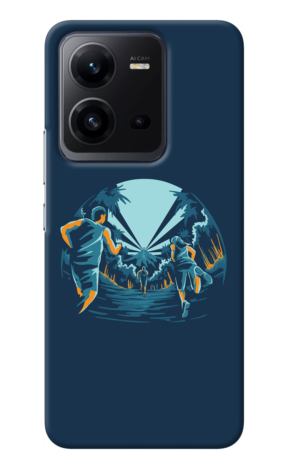 Team Run Vivo V25 5G Back Cover