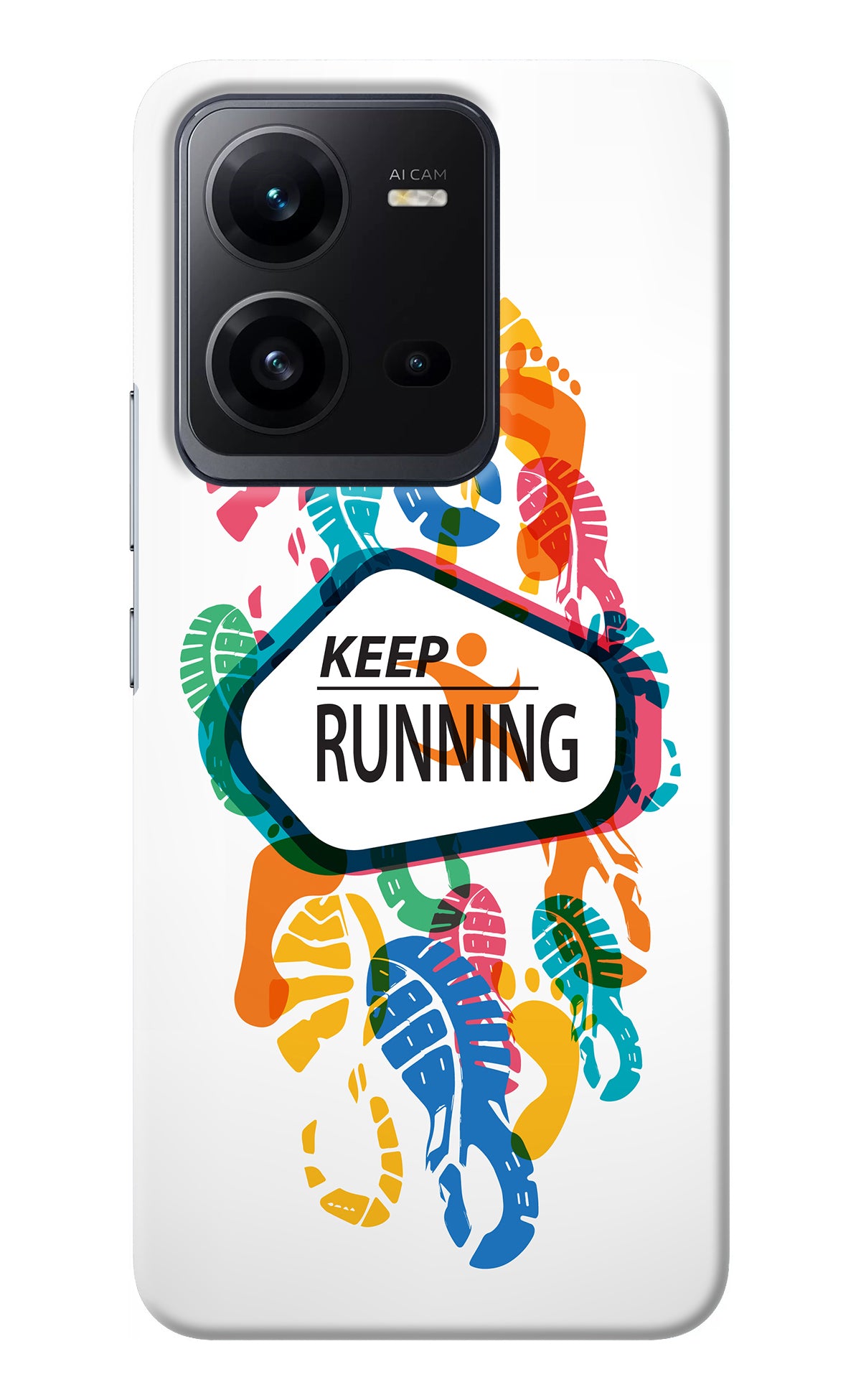 Keep Running Vivo V25 5G Back Cover