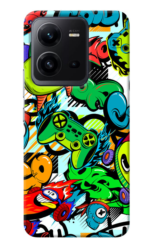 Game Doodle Vivo V25 5G Back Cover