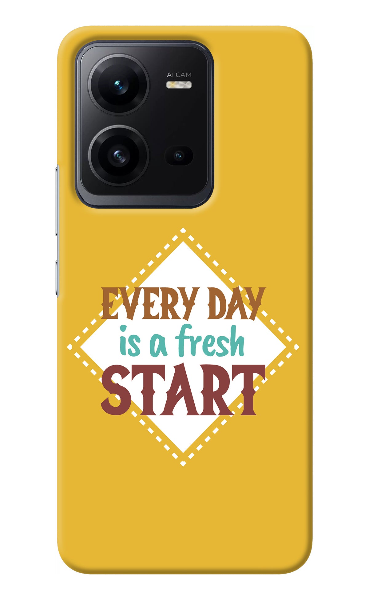 Every day is a Fresh Start Vivo V25 5G Back Cover