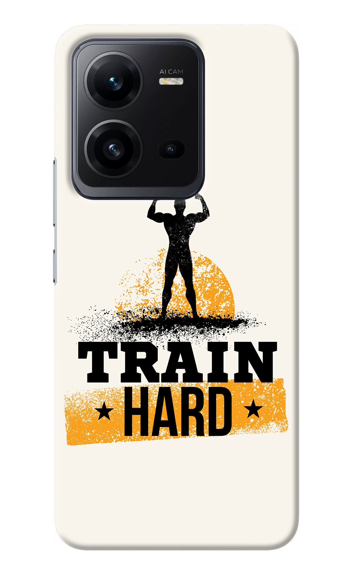 Train Hard Vivo V25 5G Back Cover