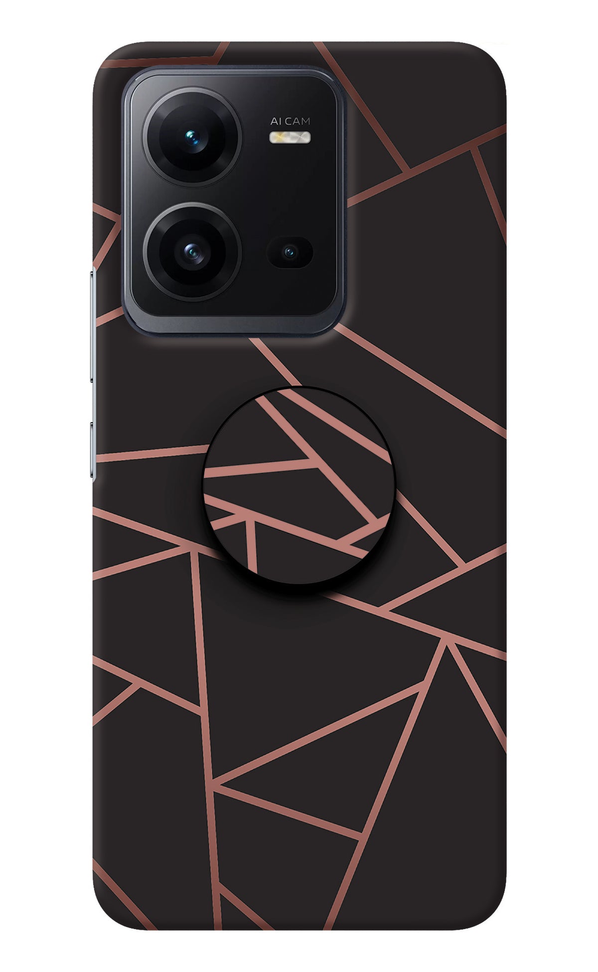 Geometric Pattern Vivo V25 5G Pop Case