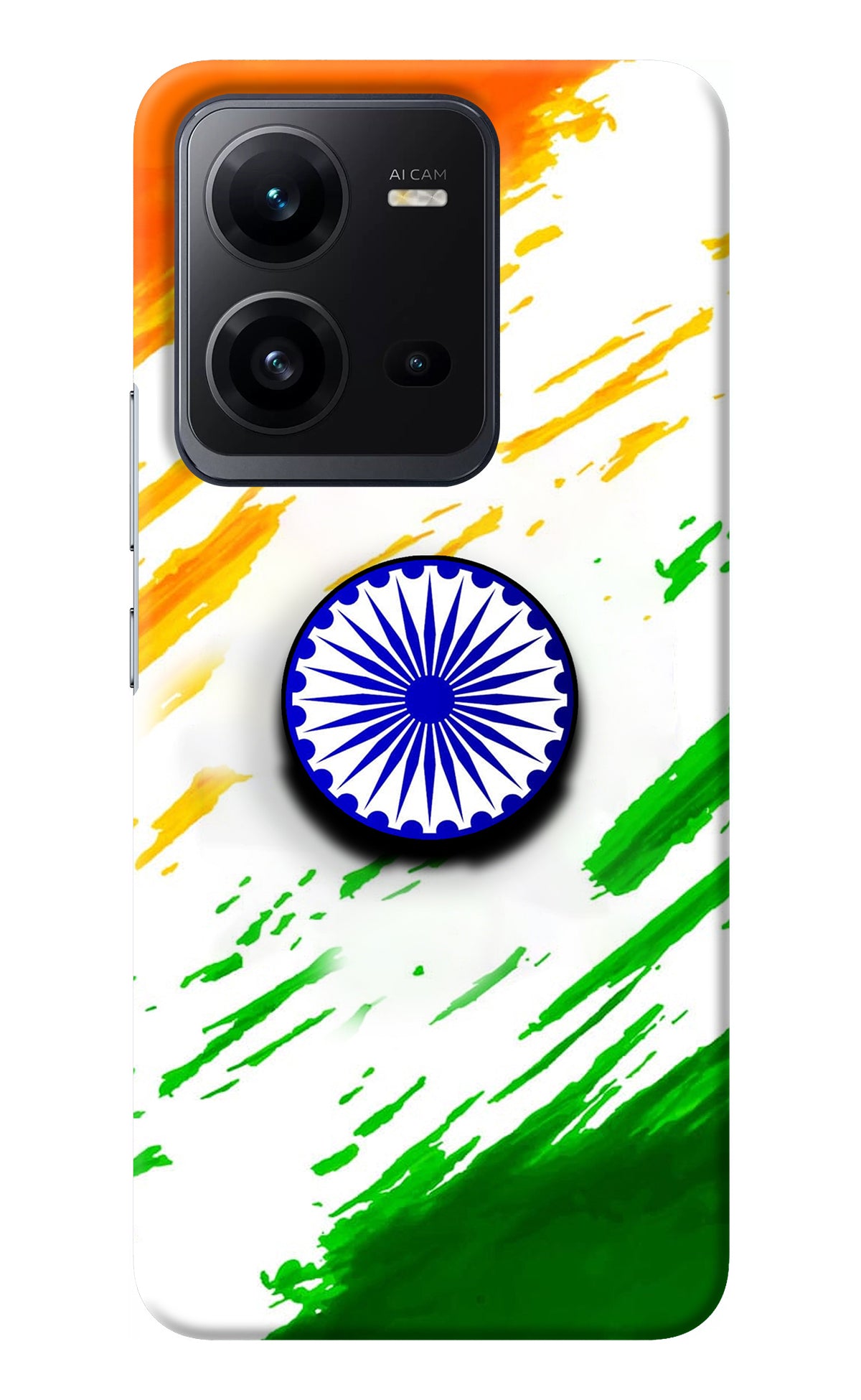 Indian Flag Ashoka Chakra Vivo V25 5G Pop Case