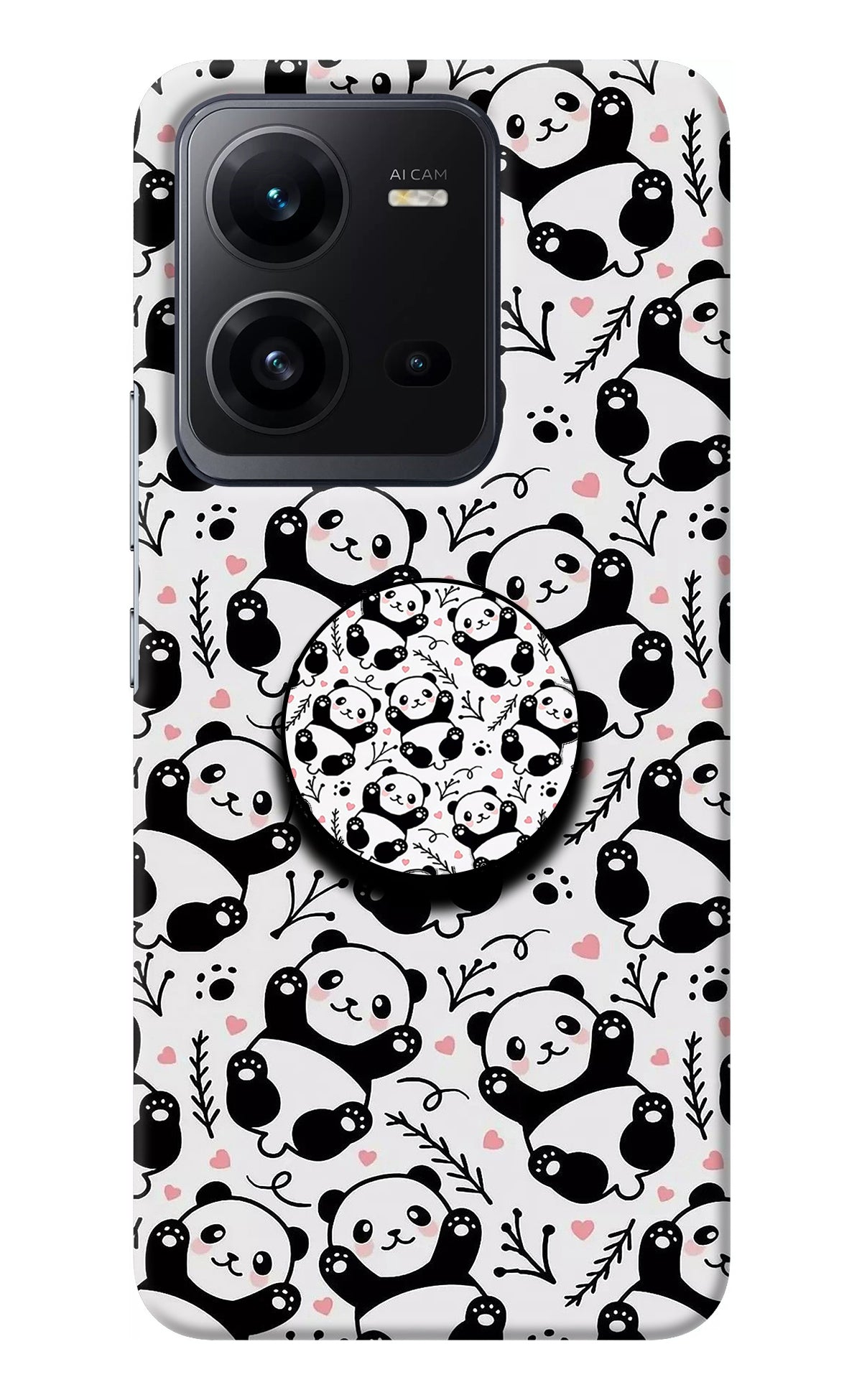 Cute Panda Vivo V25 5G Pop Case