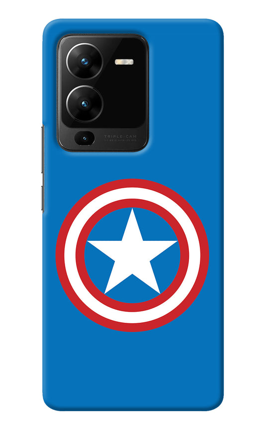 Captain America Logo Vivo V25 Pro 5G Back Cover