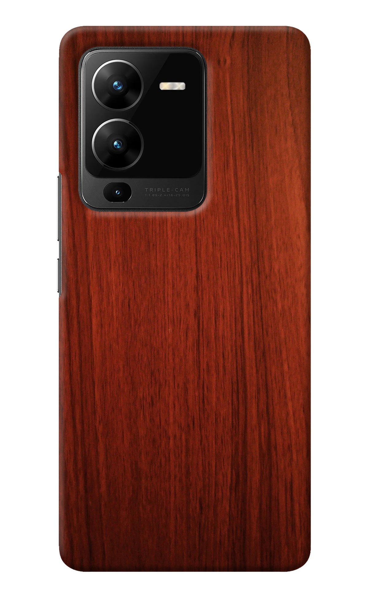 Wooden Plain Pattern Vivo V25 Pro 5G Back Cover