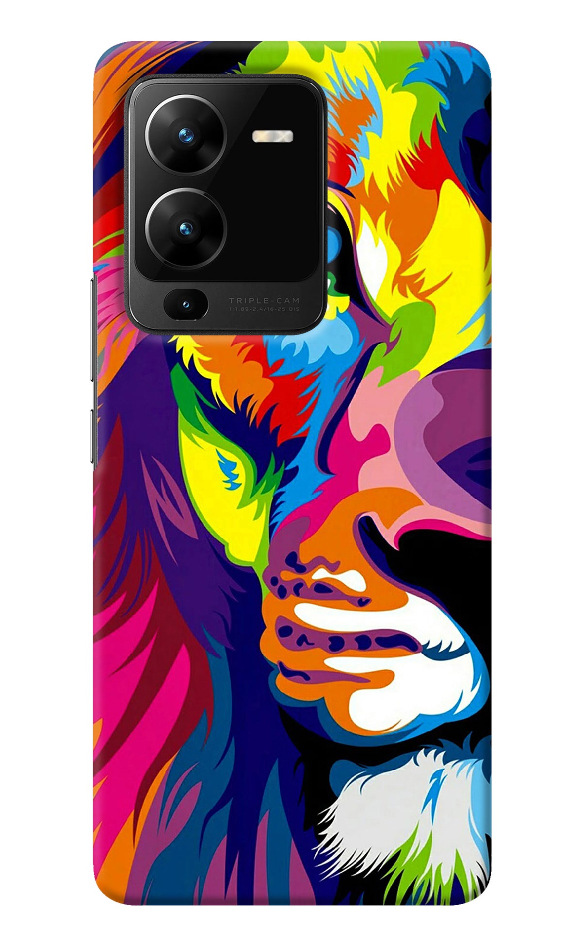 Lion Half Face Vivo V25 Pro 5G Back Cover