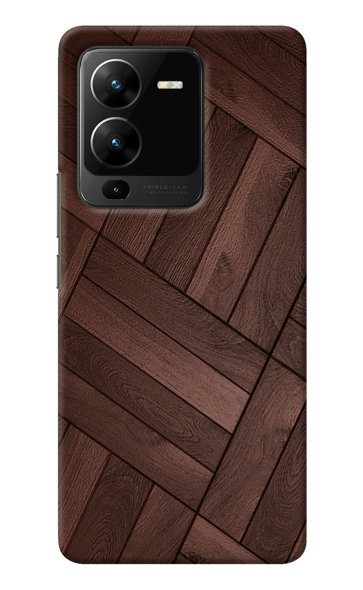 Wooden Texture Design Vivo V25 Pro 5G Back Cover