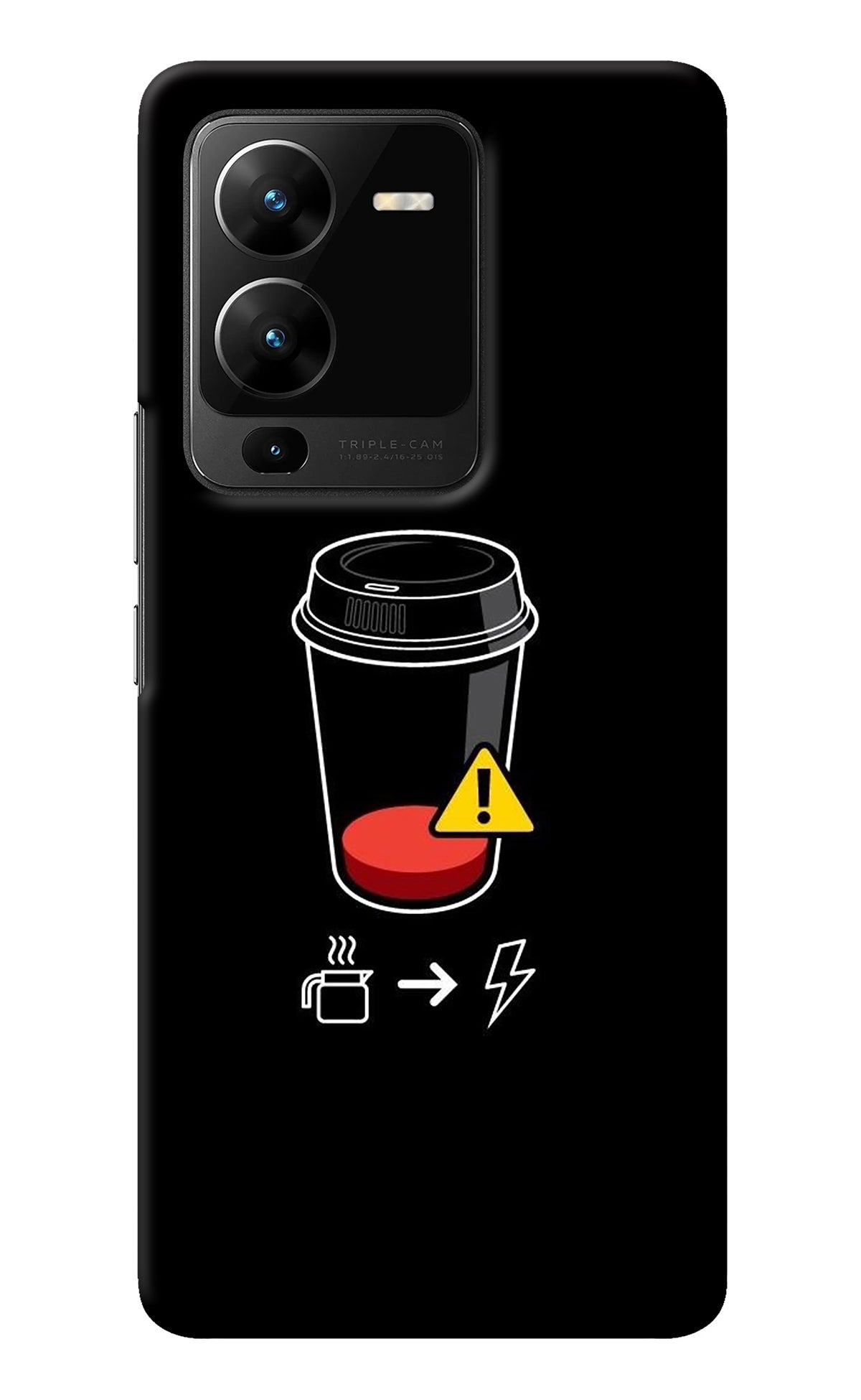 Coffee Vivo V25 Pro 5G Back Cover