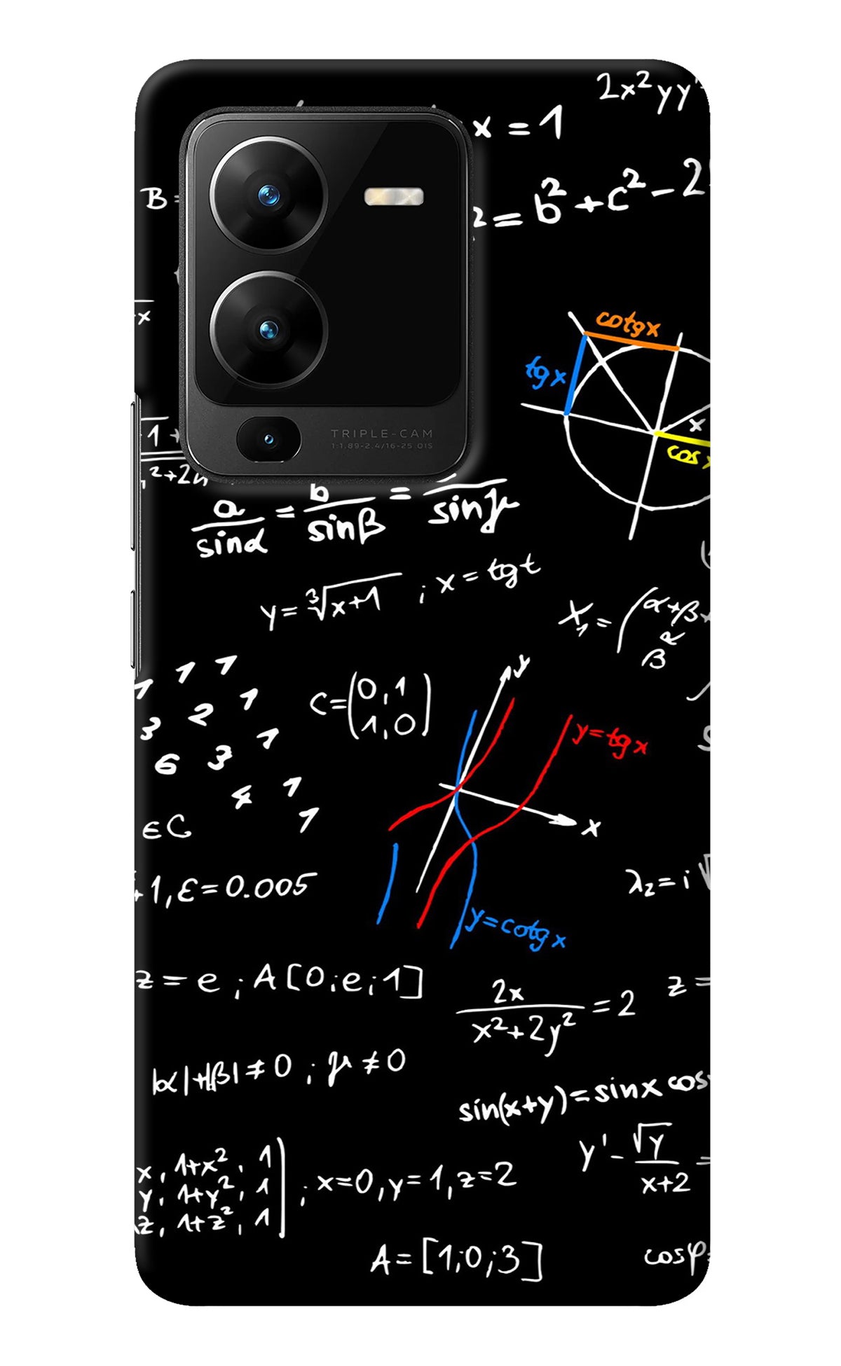 Mathematics Formula Vivo V25 Pro 5G Back Cover