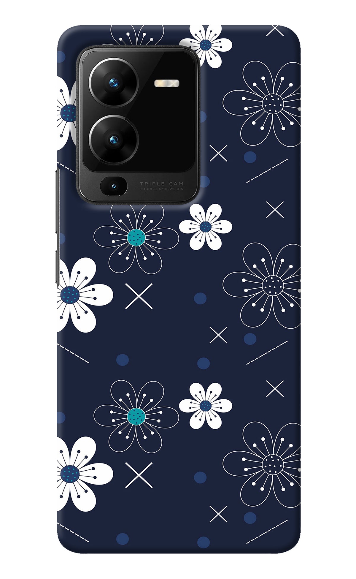 Flowers Vivo V25 Pro 5G Back Cover